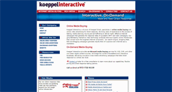 Desktop Screenshot of koeppelinteractive.com