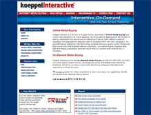 Tablet Screenshot of koeppelinteractive.com